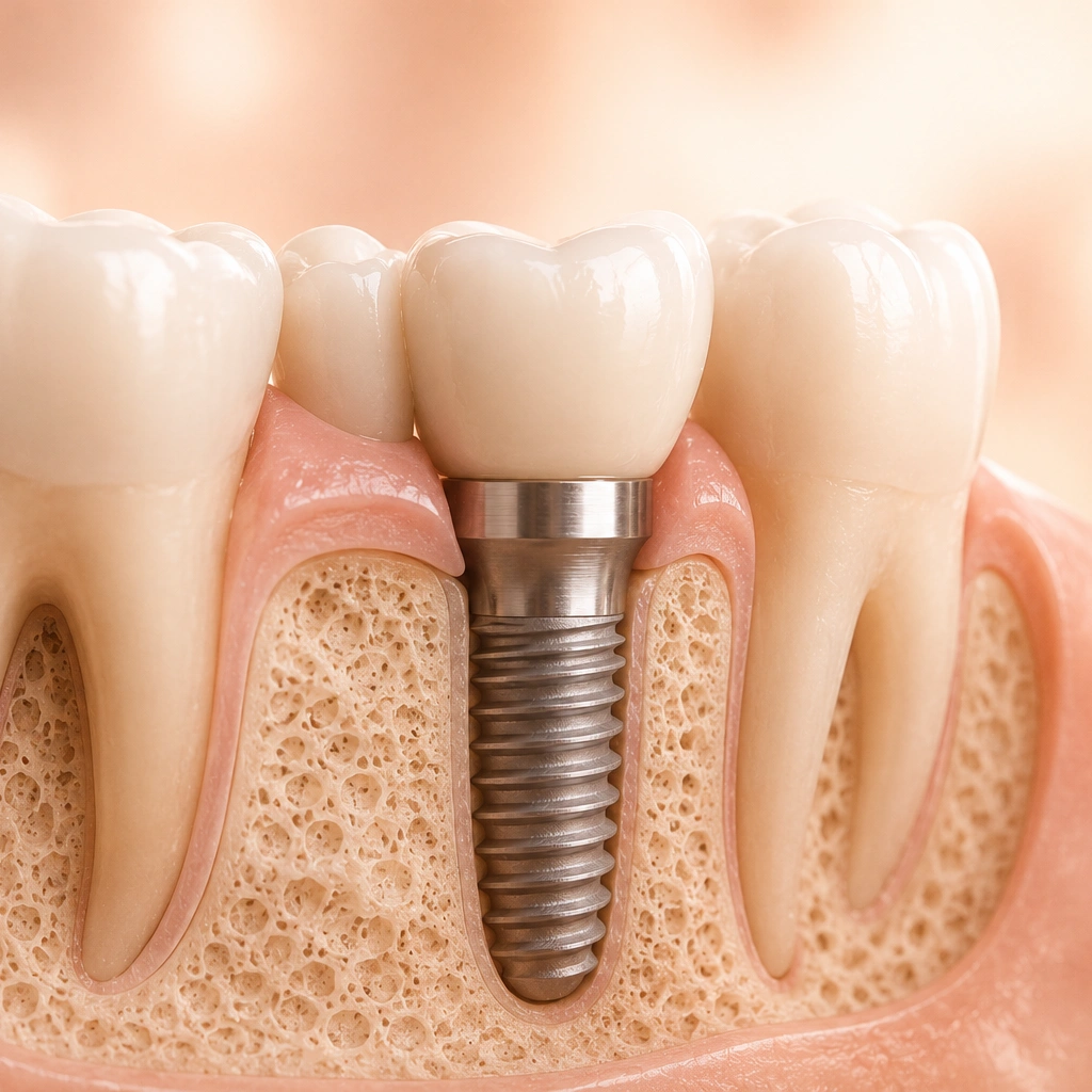 Implante dentário realizado por dentista em Santo André — Yamaguti Odontologia